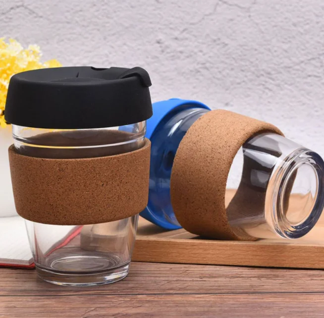 Прозрачная стеклянная кофейная чашка 350 мл для молока виски чая пива двойная