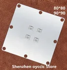 Трафарет 4 в 1 10 см * 10 см 80 мм * 80 мм T = 0,15 мм BM1485 QFN