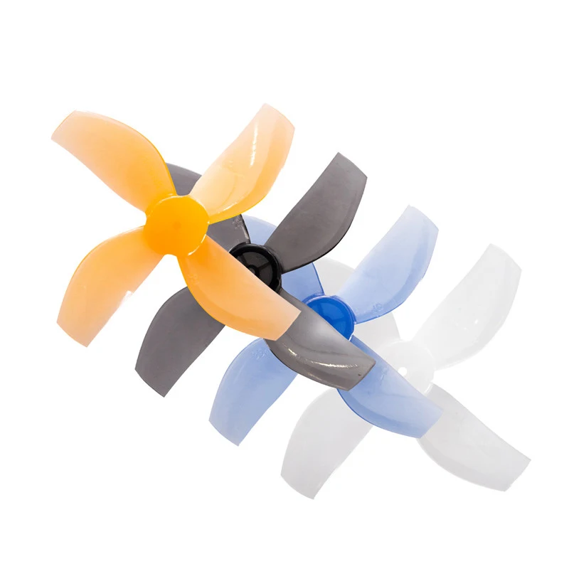 

4pair Gemfan 35mm 4-blade Paddle Prop Disk Dia 1.4inch Shaft Hole 1mm PC Propeller for RC Airplane 1S Coreless Brushless Props