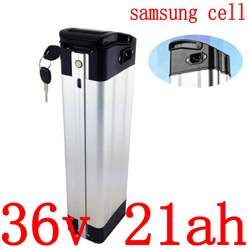 36V аккумулятор 1000W 21AH Электрический велосипед батарея 36v 9ah 12ah 15ah 18ah 21ah 24ah