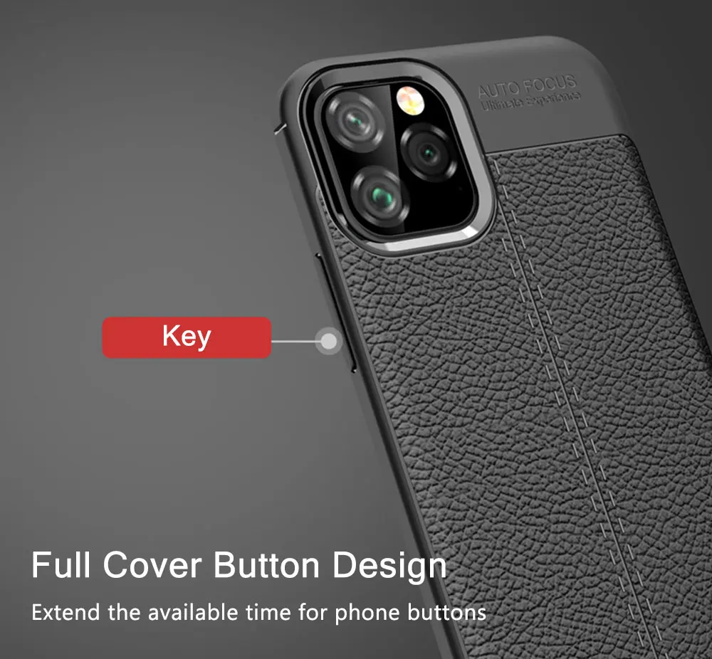 Для iPhone 11 Pro Max 11Pro роскошный противоударный матовый чехол s Чехол кожаный чехол из углеродного волокна для Apple iPhone11 Pro Max чехол s