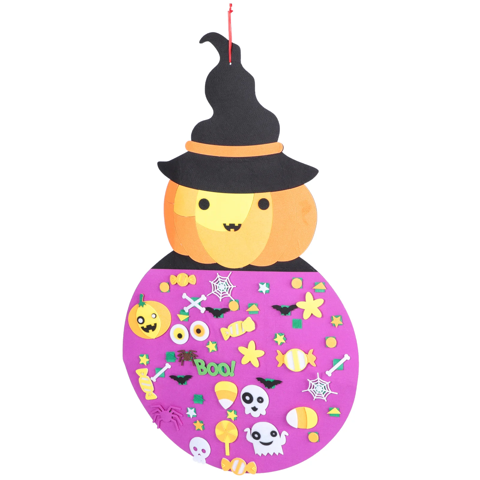 

1 Set Party Pendant Layout Decorative Felt Pendant Decorative Pumpkin Pendant