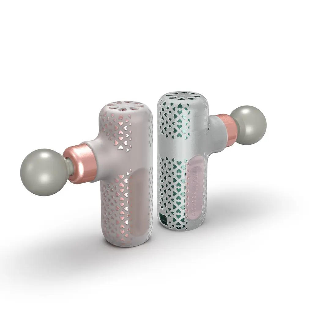 

Мини-массажер для снятия боли в мышцах, портативный аппарат для массажа с электрошоком из сплава