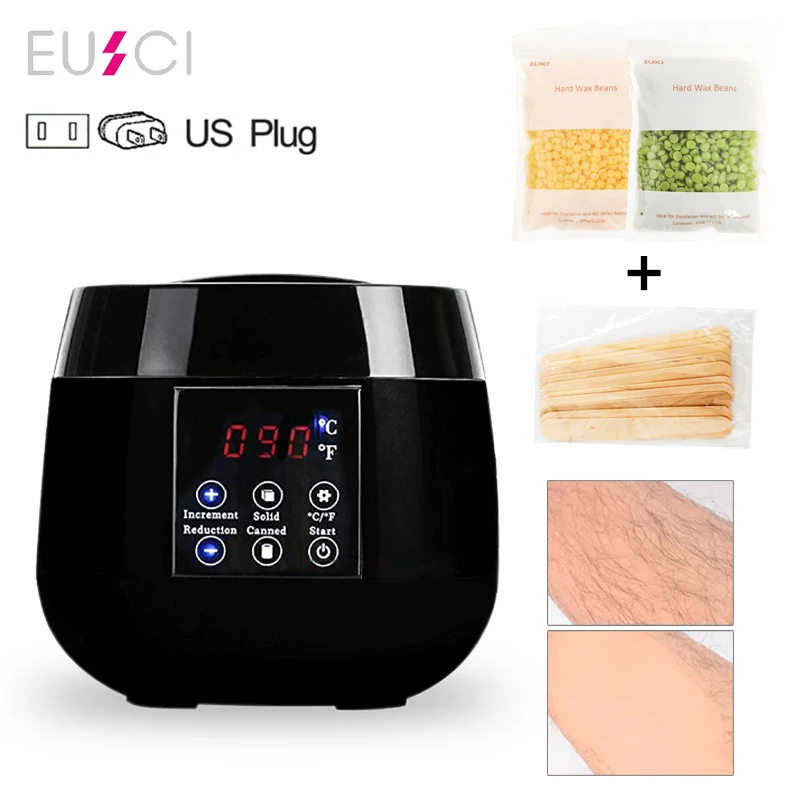 Набор восковых нагревателей для удаления волос набор с безболезненным твердым