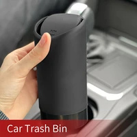 car garbage can organizer vehicle silicone garbage for alfa dust case holder rubbish bin storage box for interior accessories