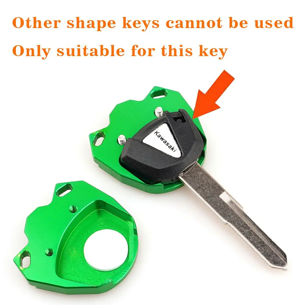2021 NEW Motorcycle Key Case Cover Shell For Kawasaki Ninja 250 250r 400 650 Ninja400 Ninja650 2010-2020 VERSYS ZX6R ZX10R | Автомобили и