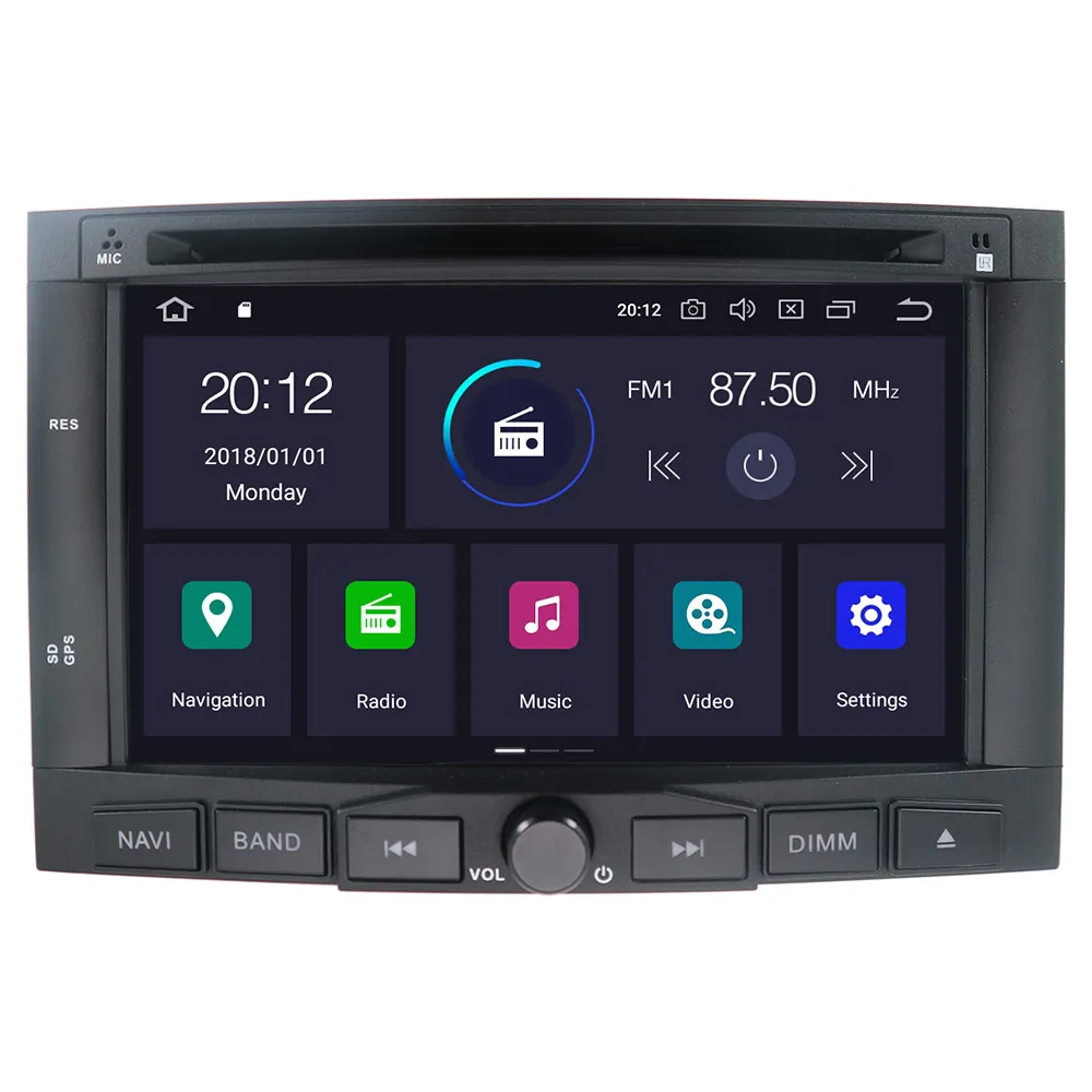 Android 9 8 ядерный 4+ 46 ГБ с DSP для PEUGEOT 3008 5008 для партнера Citroen Berlingo gps Navi Радио автомобильный мультимедийный dvd-плеер