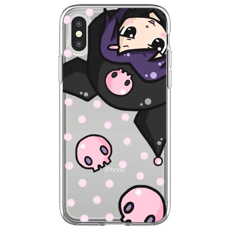 Melody koomi милый мягкий силиконовый чехол из ТПУ для iPhone 5 SE 6s 7 8 Plus X XR XS Max 11 11Pro Fundas Coque |