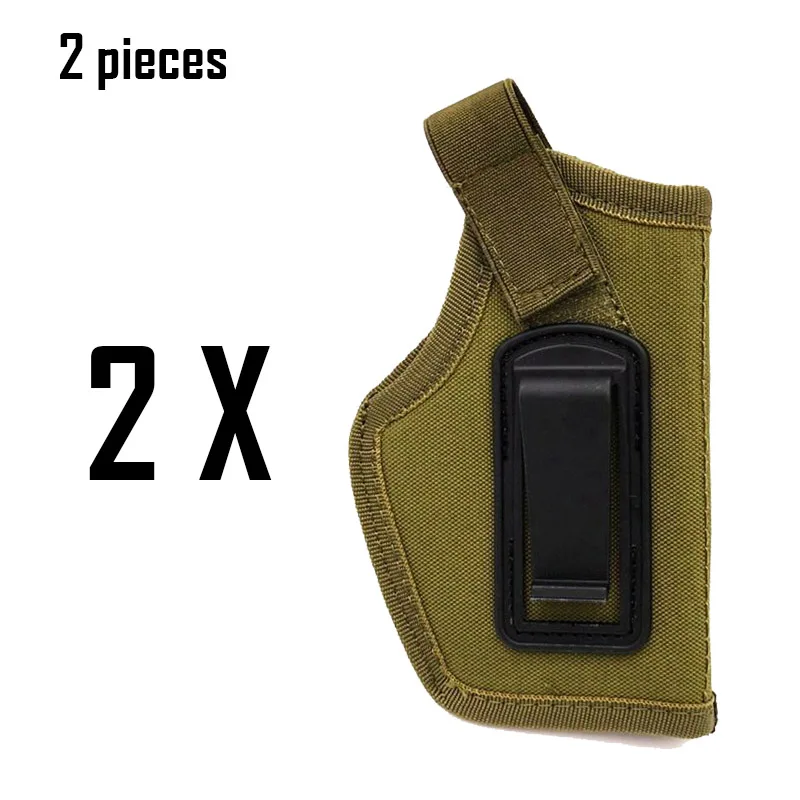 02 green 2 pcs Тактический Пистолет Кобура Глок револьвер кобура пистолет Глок для страйкбола пистолет чехол Pistolas Arma De Fuego ноги бедра кобура cuisse - Цвет: 02 green 2 pcs