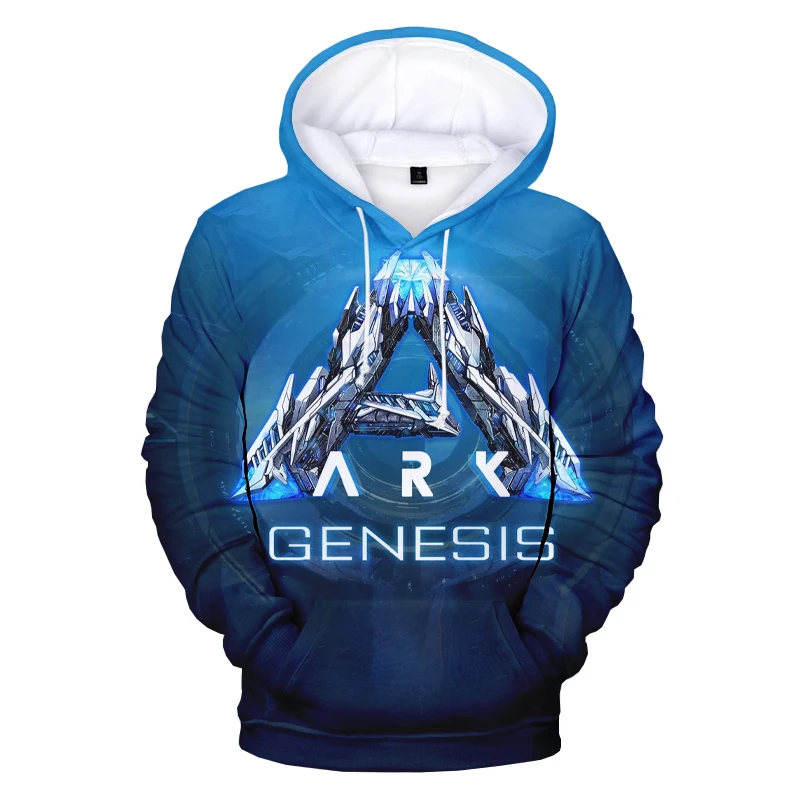 

Толстовка мужская и женская оверсайз с 3D-принтом и круглым вырезом