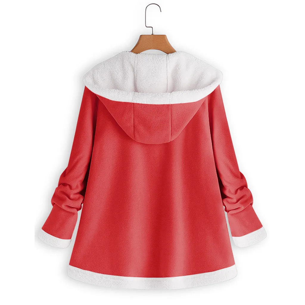 Женская куртка размера плюс осенняя модная зимняя плюшевая толстовка на молнии с