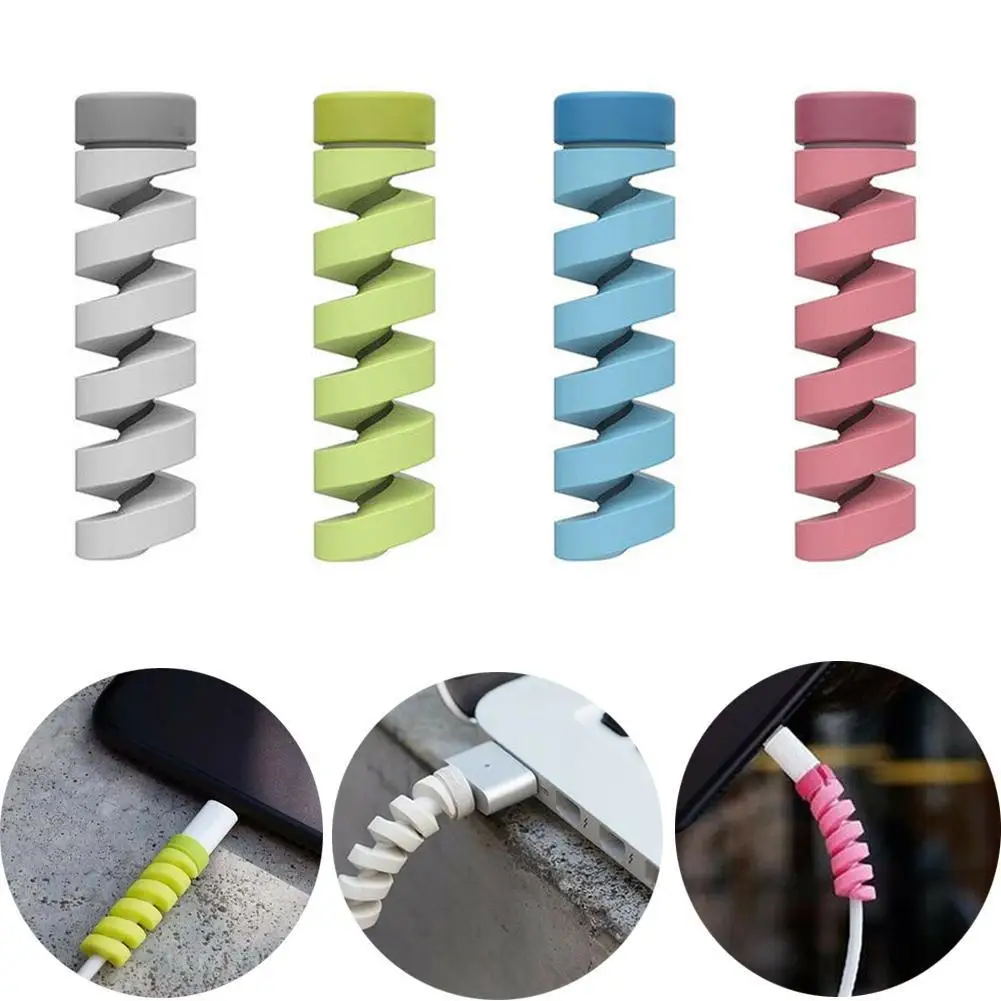 

Plastic Charging Cable Protector Saver Cover Universal USB Charger Cable Cord Protective Sleeve For Phones Cable