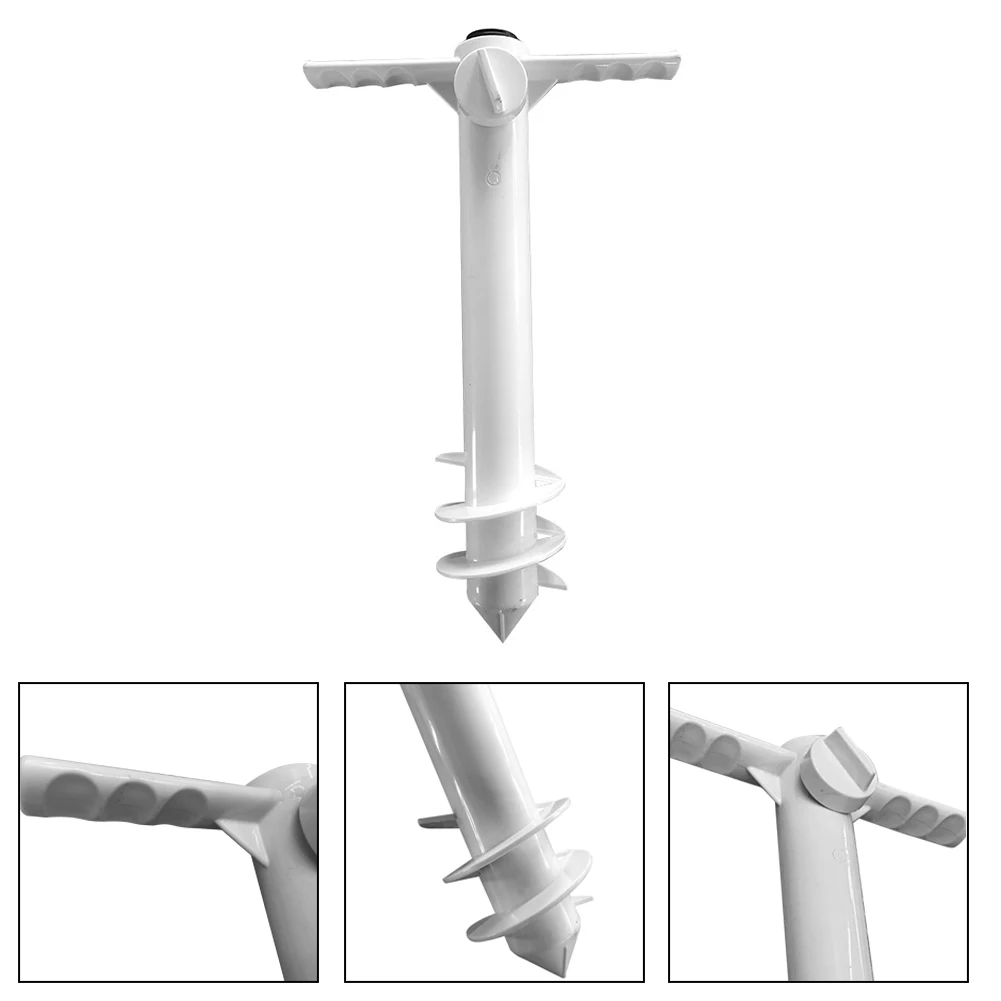 Пластиковая подставка для хранения сверхпрочный рыболовный пляжный зонт песок с