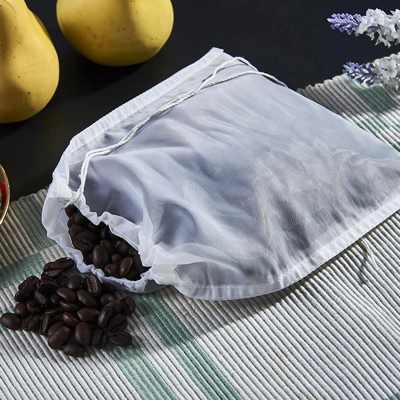 Нейлоновый фильтр для пивоварения многоразовый кухонный молока кофе соевого