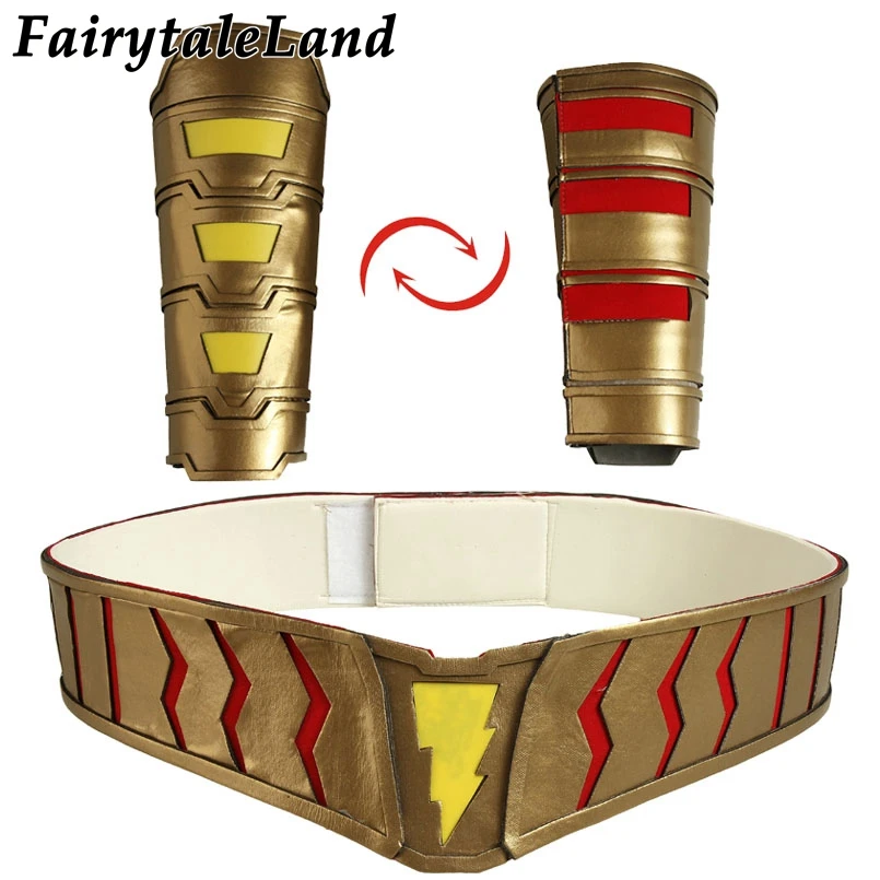 Маскарадный костюм Shazam на заказ костюмы Хэллоуин супергероя капитана шазама