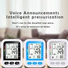 Умный автоматический электронный монитор кровяного давления, портативный прибор для измерения пульса, забота о здоровье, подарок, дом, Легкое сжатие