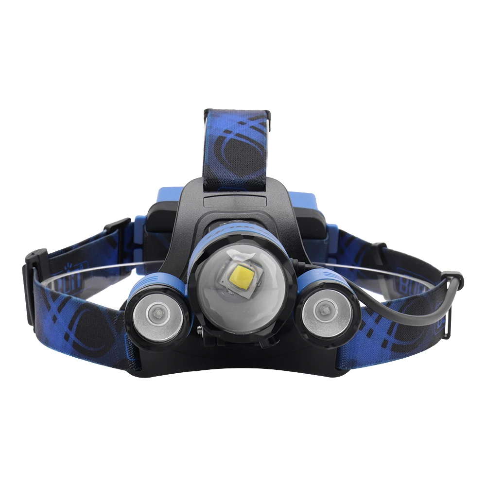 BORUiT B22 XM L2 + XPE синий светильник светодиодный налобный фонарь 4 Режим