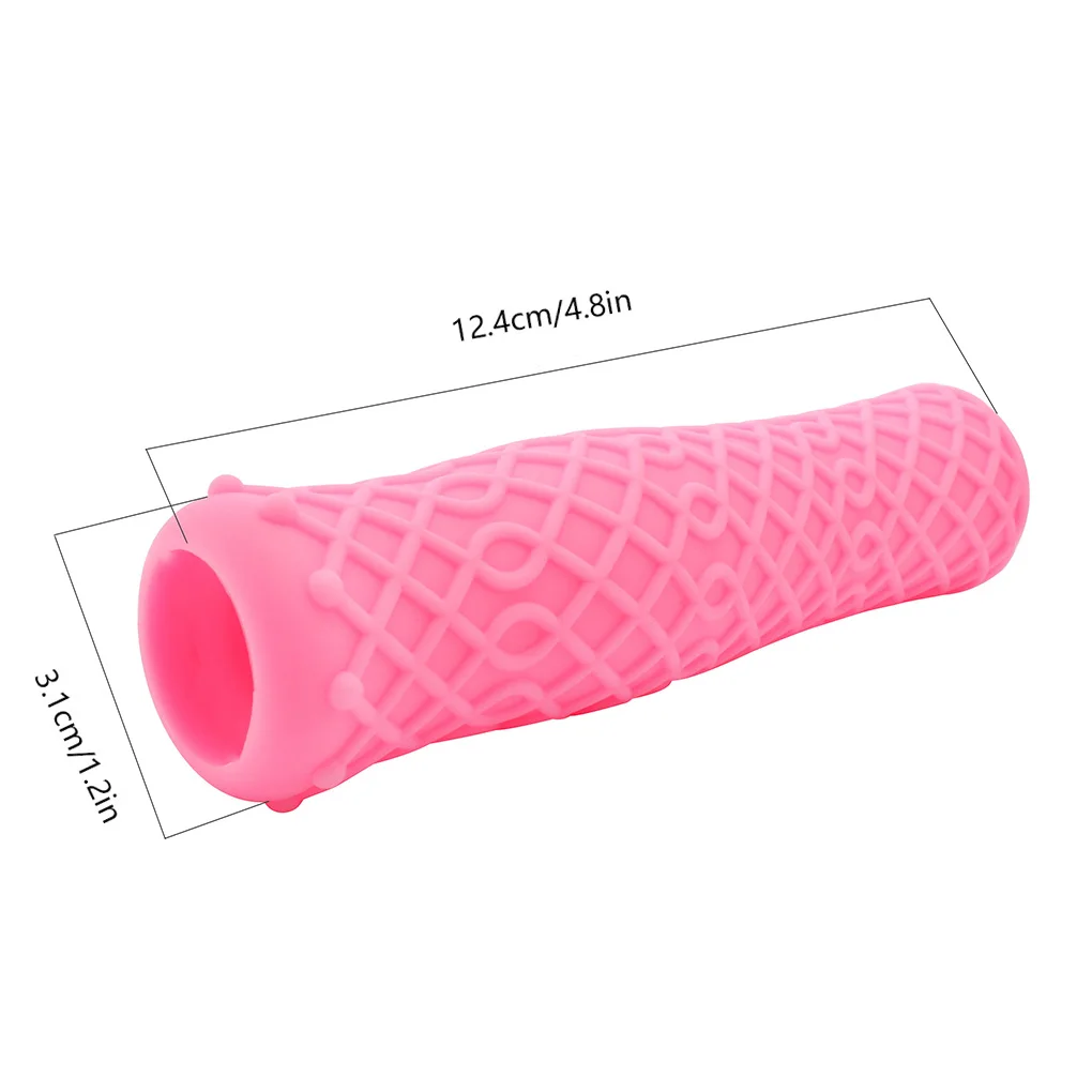 

1 Pair Cycling Handlebar Bicycle Grips MTB Silicone Handlebar Cover Anti-skid Shock-absorbing Soft Bike Grips