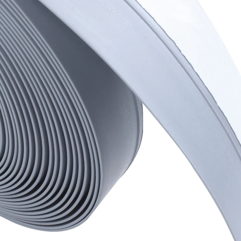 

New 5M Self-adhesive Draught Excluder Strip Window Door Seal Weather Tape Rubber, Gray