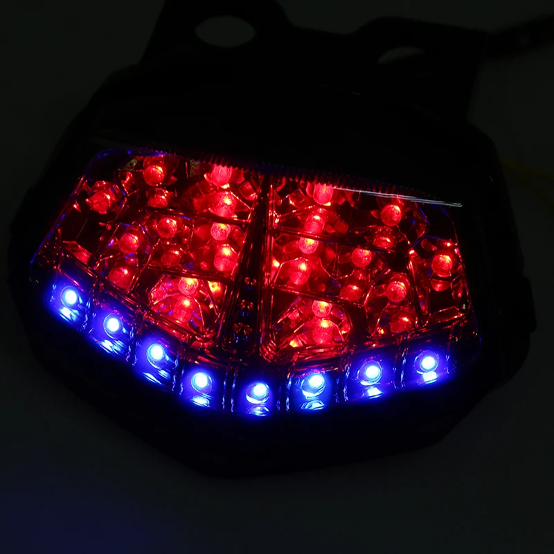 Задний светодиодный фонарь POSSBAY для мотоцикла сигнал поворота светильник Kawasaki