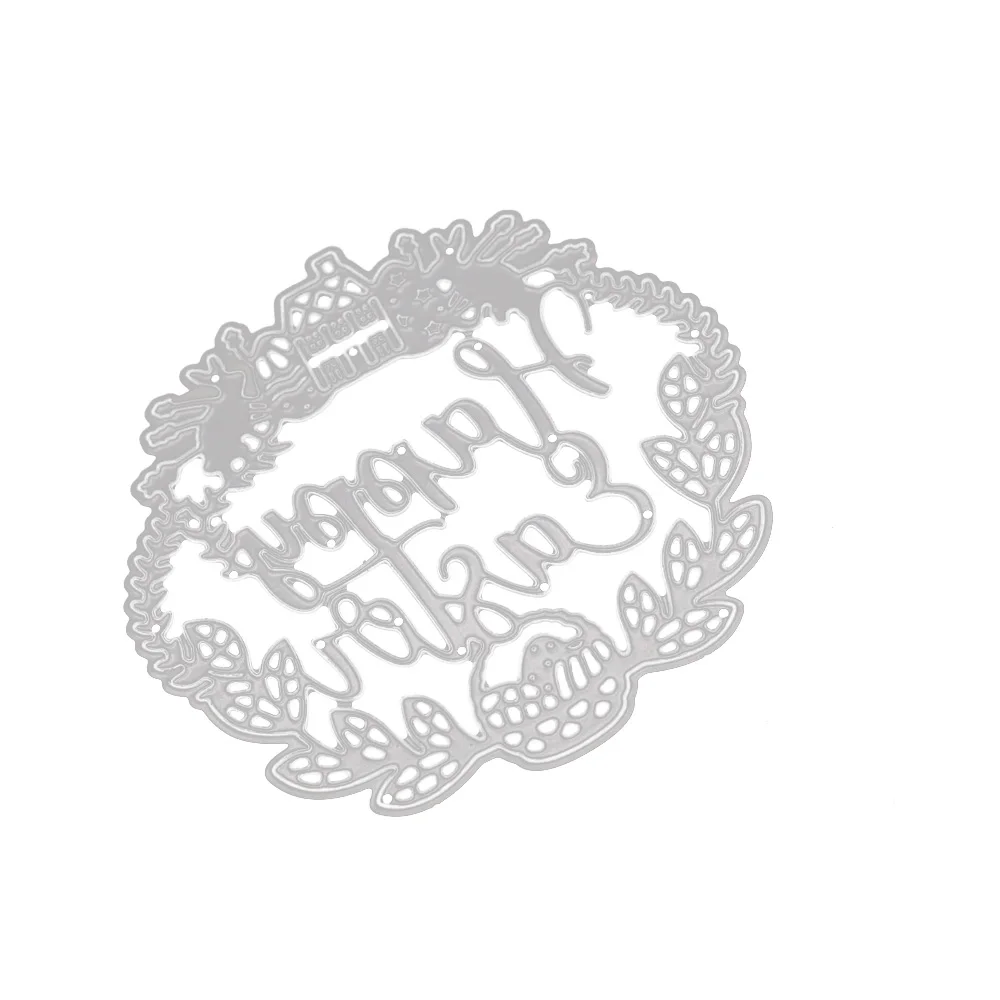 Штампы для вырезания букв декор в виде листьев кролика металлические штампы и