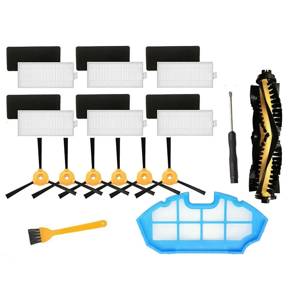 

Vacuum Cleaner Main Brush Side Brush Filter Kit For EcoVacs Deebot N79 N79S N79SE N79W N79T N79W + Deebot 500