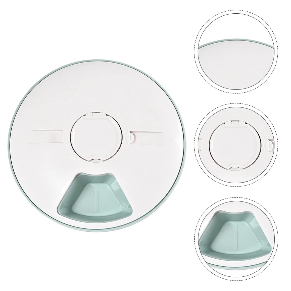 

Smart Timing Pet Feeder Detachable Dog Food Storage Bowl Pet Feeding Plate