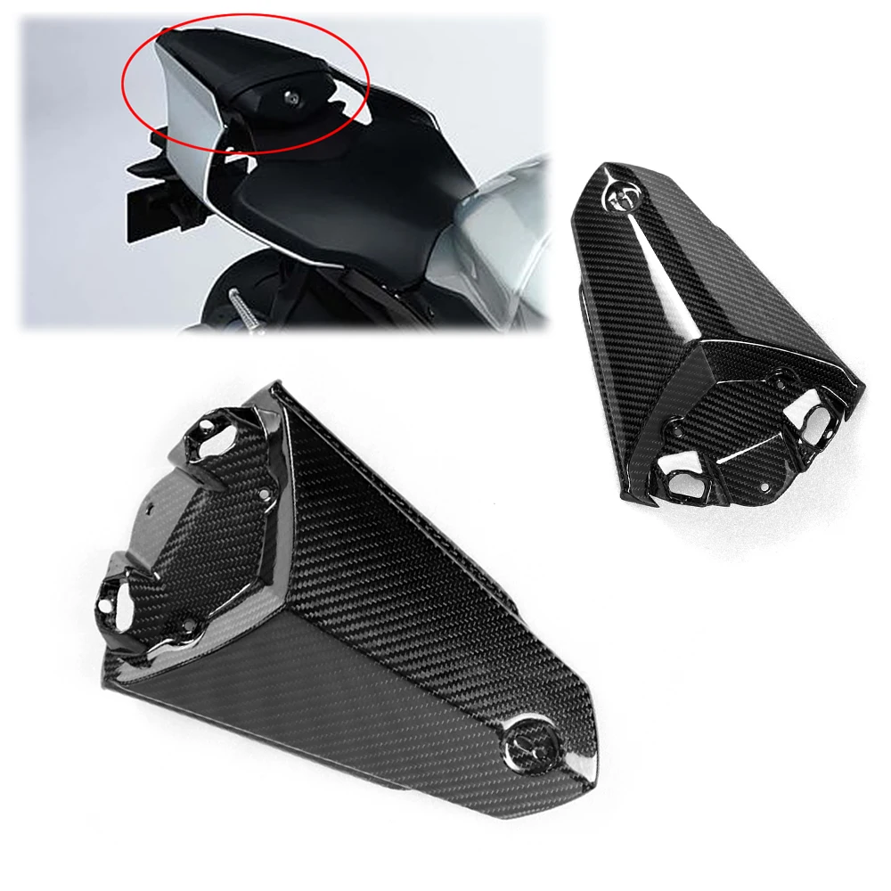 

For YAMAHA R1 R1M Carbon Fiber Gloss 100% Twill Weave Motorcycle Seat Cowl Fairing 2015 2016 2017 2018