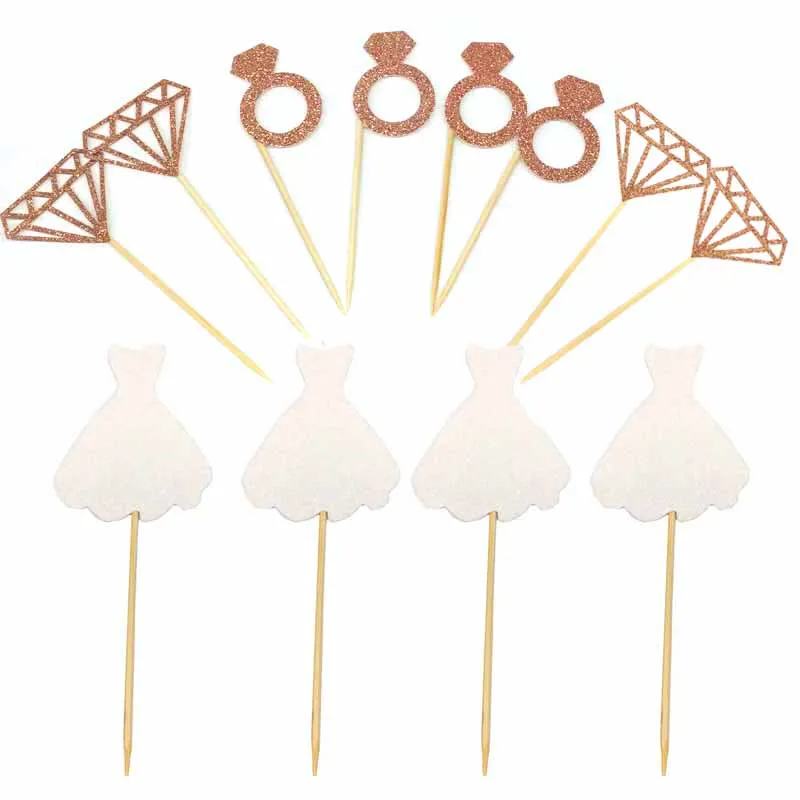 12 шт. обручальное кольцо для невесты|Товары украшения тортов| |