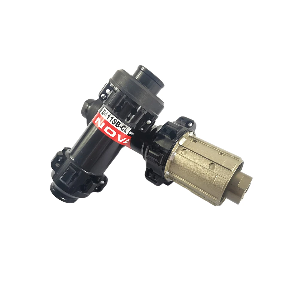 NOVATEC Φ MTB Центральный замок hub прямой вытяжной 24/24 отверстий передний 9(QR)/12/15x100 мм