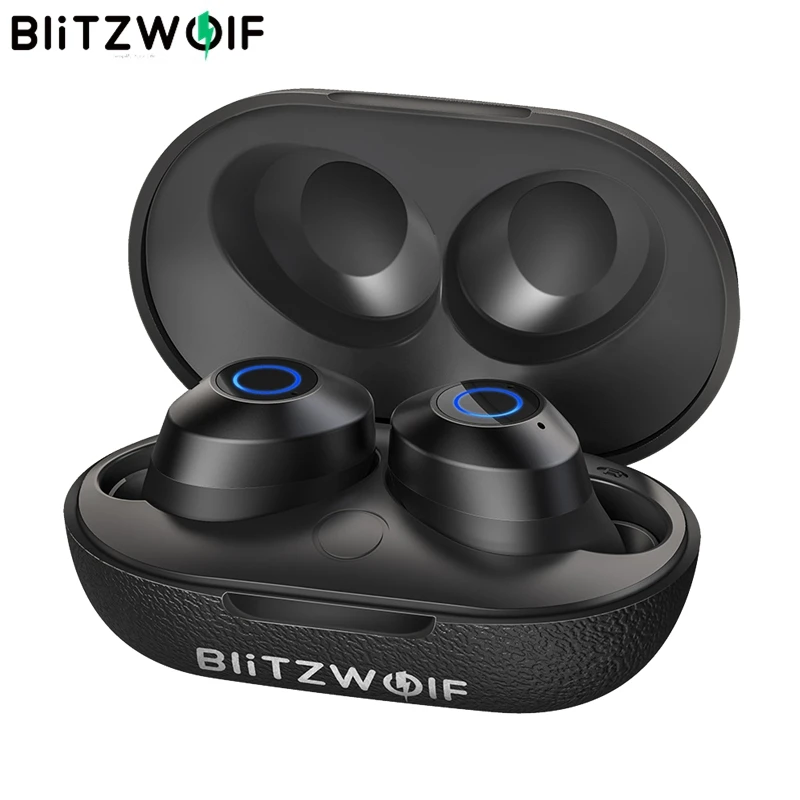Стереонаушники вкладыши BlitzWolf TWS bluetooth 5 0 мини невидимые беспроводные