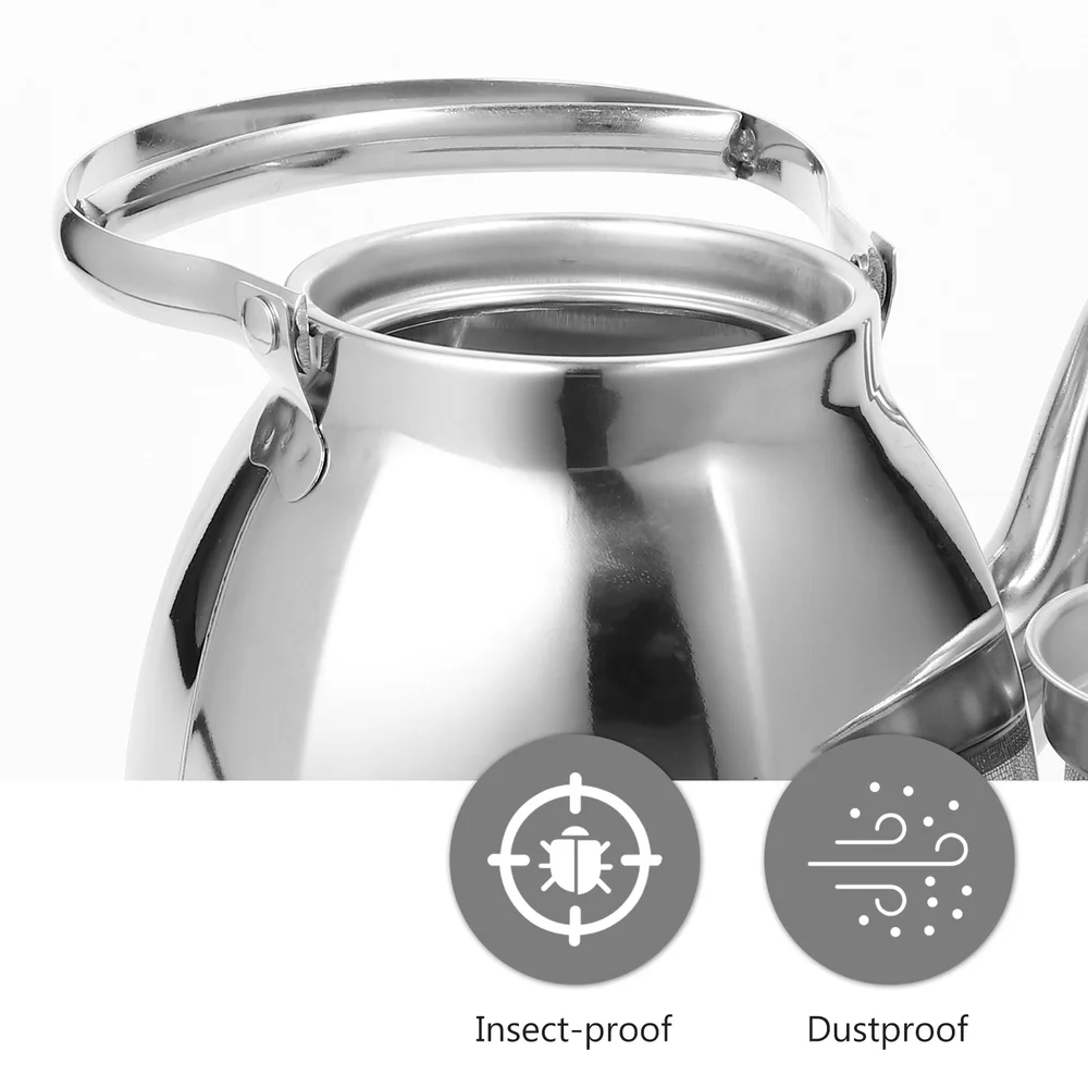 

Stainless Steel Kettle Heat Resistant Tea Kettle Durable Boiling Tea Kettle
