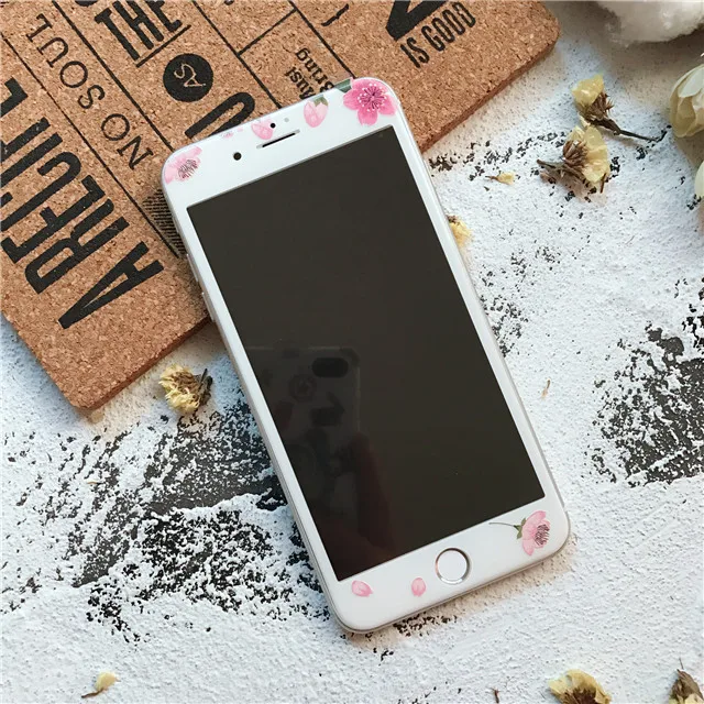 3D закаленное стекло для iPhone 8 6 6S 7Plus защита экрана 9H Взрывозащищенная защитная