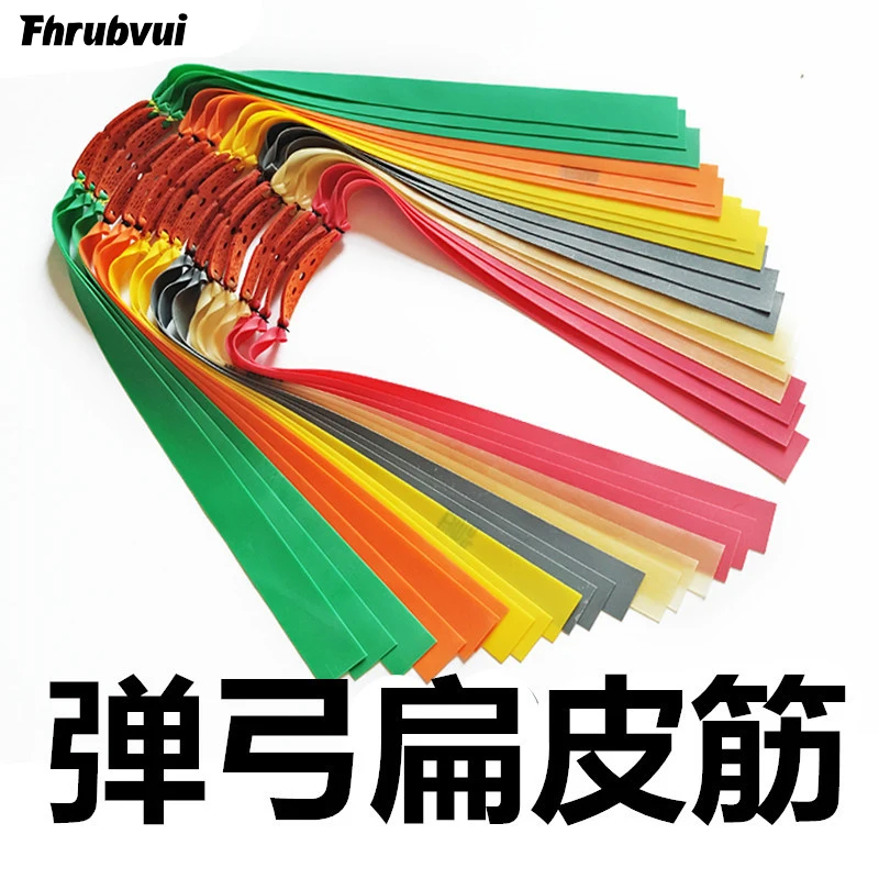 

Slingshot Flat Rubber Band Non-Presas Rubber Band Group Rubber Band Outdoor Hunting Accessories