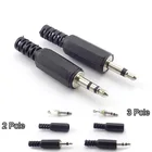 510 шт. 3,5 мм 23 полюсные Моно-аудио разъемы, Штекерный адаптер для наушников, Штекерный разъем 3,5 мм, Штекерный разъем, Проводные клеммы L19