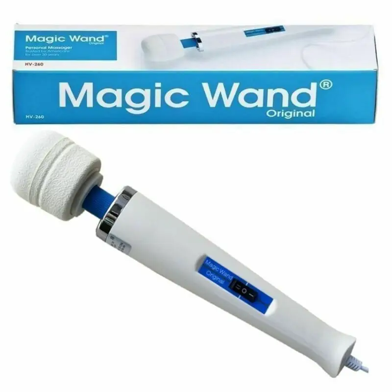 Новинка ручной массажер Magic Wand вибрирующий массаж всего тела массажная палочка