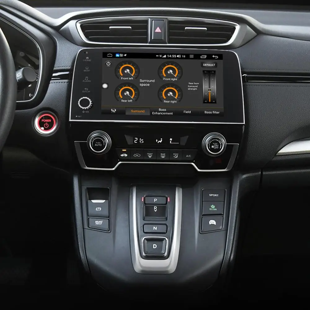 9 &quotAndroid 8 1 автомобильный стерео радио аудио плеер для Honda CRV 2016 2017 GPS DSP SPDIF 4GSIM Carplay