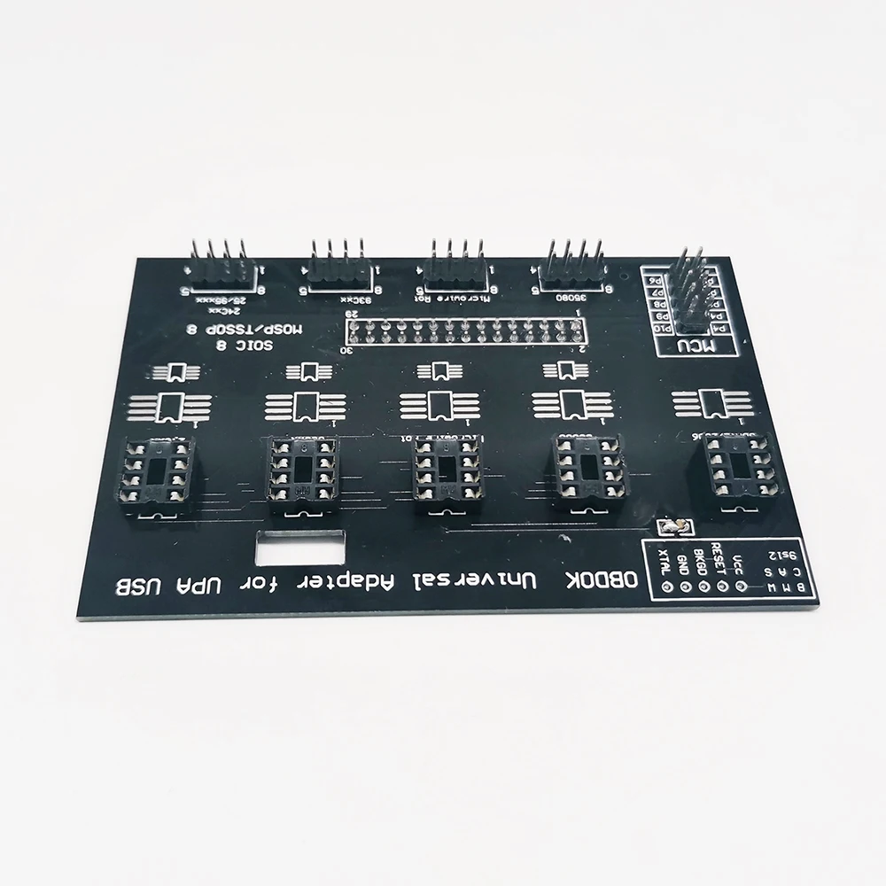 USB универсальный адаптер для микропроводов с зажимом 8 soic I2C/SPI | Автомобили и