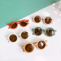 round kids sunglasses uv400 sun shades sunglass boy girl vintage cute sun glasses children wholesale drop shipping cheap eyewear