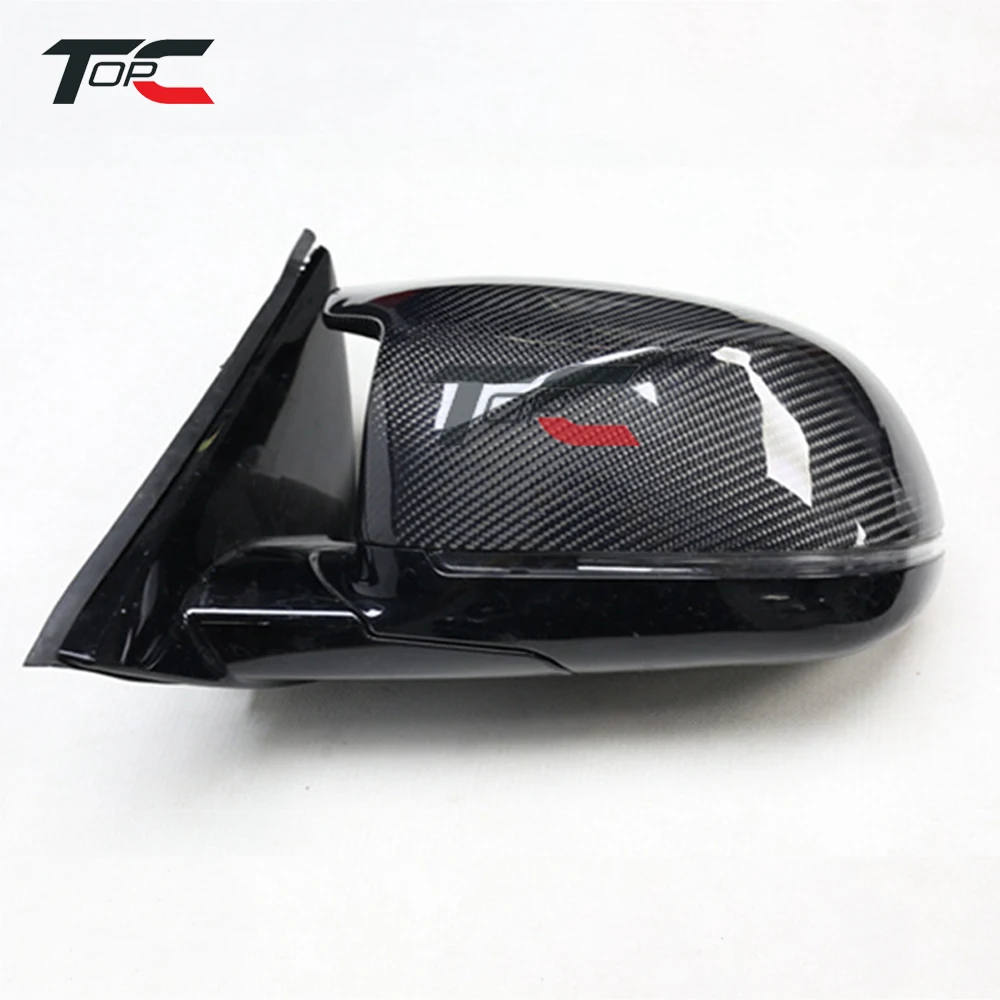 

For BMW X5 G05 X4 G02 X3 G01 2018 ~2020 Car Rear View Side Wing Mirror Cap Carbon Fiber/black Replacement Cover Car Accessories