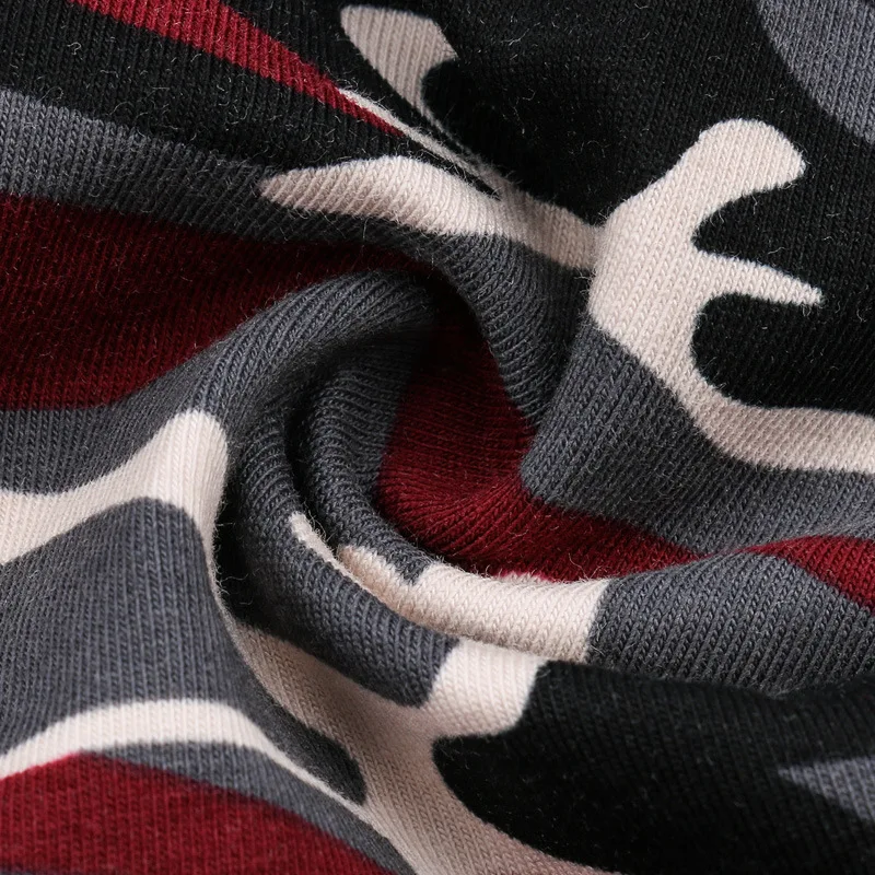 

Men's Underwear Cotton Camouflage Soft Comfortable Elastic And Durable Mid-waist 4xl-6xl 100-135kg Wearable Boxer Briefs