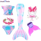 Женское платье русалки, платье принцессы Ариэль для плавания, аниме, косплей, костюмы на Хэллоуин, плавники