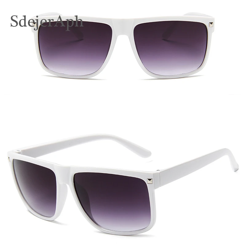 Модные мужские солнцезащитные очки большого размера брендовые винтажные в