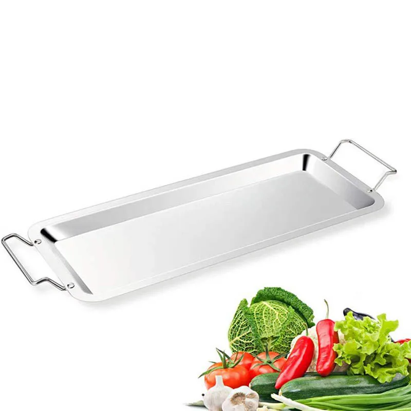 Складная подставка для ножек курицы из нержавеющей стали с подносом поднос