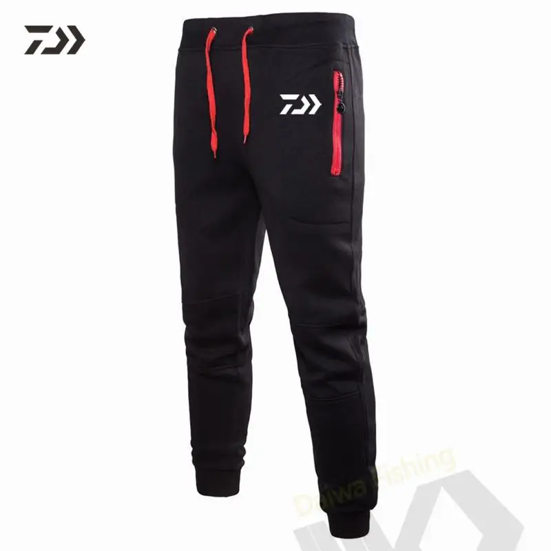 

Daiwa Fishing Clothing Patchwork Breathable Soft Solid Fashion Drawstring Pocket Zipper Daiwa Fishing Pants Outdoor Hiking Sport