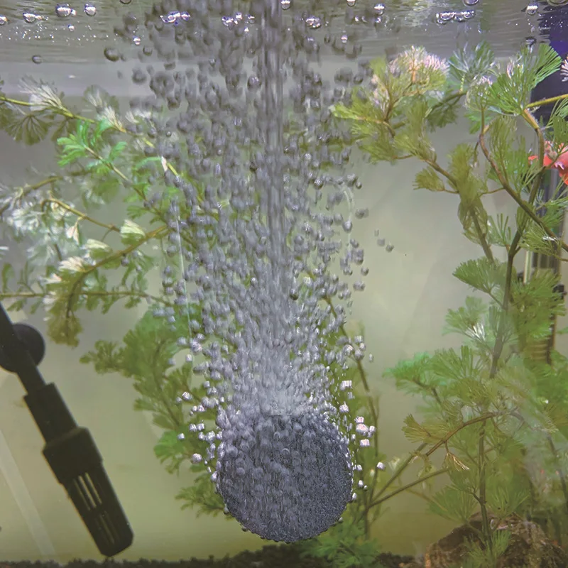 

Mini Spherical Air Stone 5PCS Small Air Bubbles For Aquarium Aeration Stone Household Solid Color Practical Aquarium Supplies