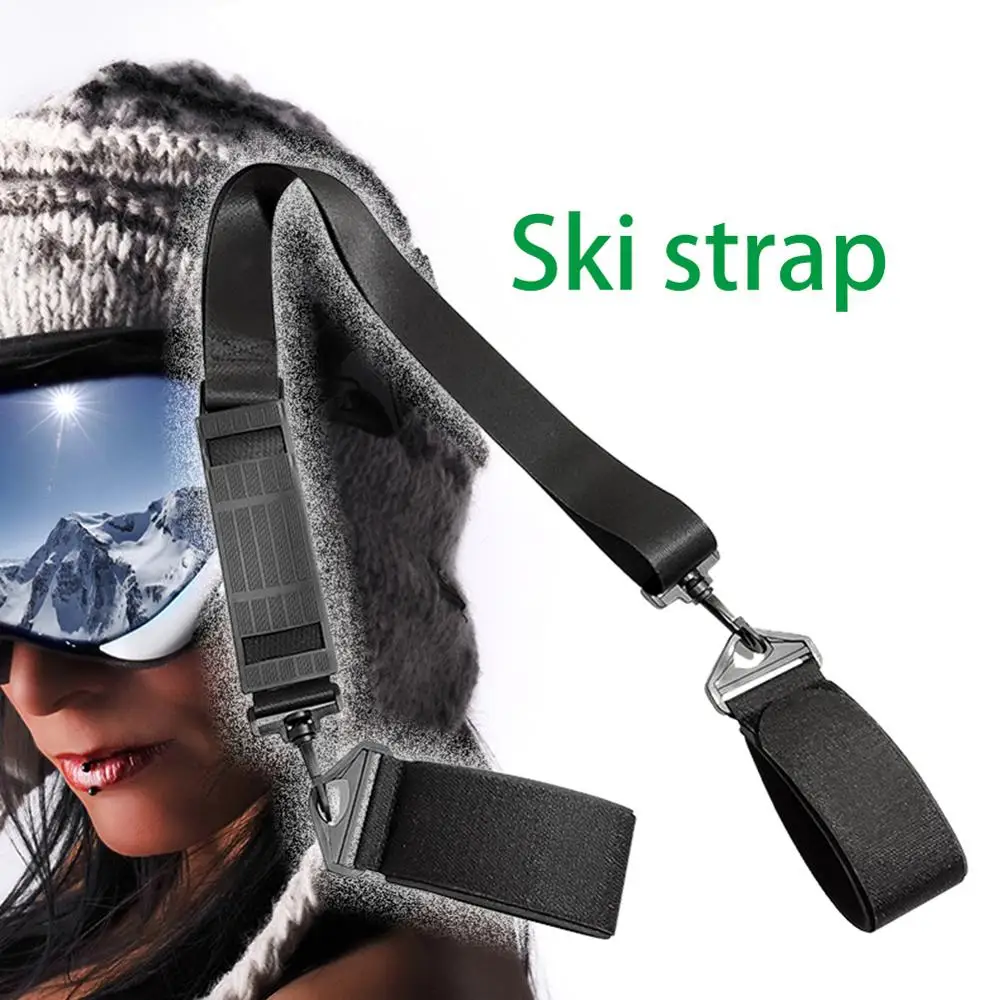 Лыжные двойной борт ремень для катания на сноуборде ремешок регулируемый лыжные