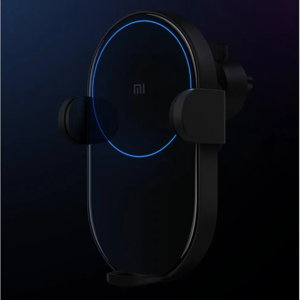 Оригинальное беспроводное автомобильное зарядное устройство Xiaomi максимальной мощностью 20 Вт Qi быстрая зарядка Mi для 9 iPhone X XS Samsung on.