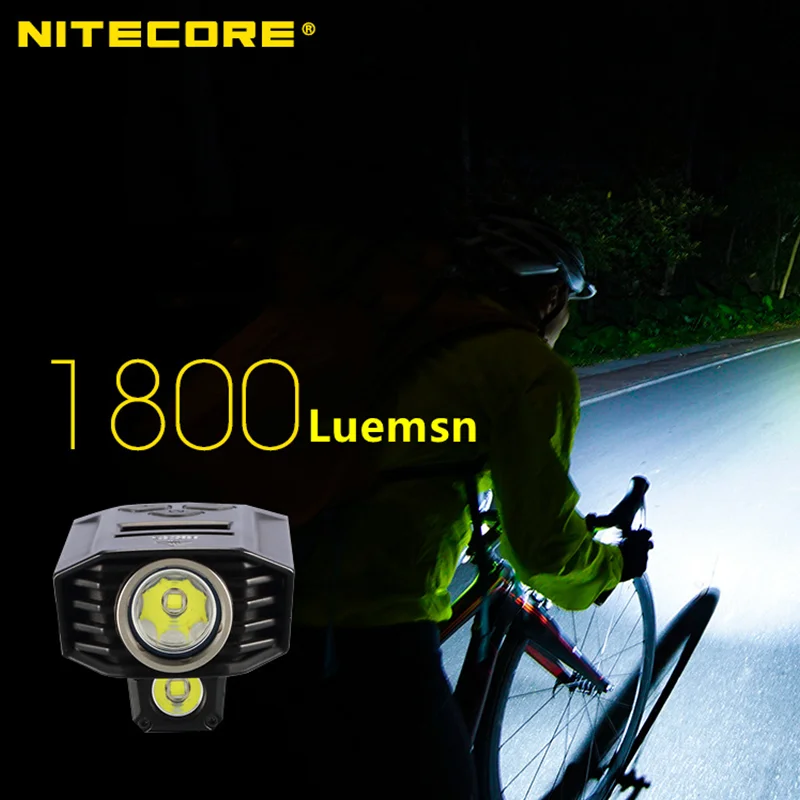 

100% Original NITECORE BR35 Bicycle Light 1800 lumens Range 176M Highlight Built-in battery Rechargeable For Outdoor Riding