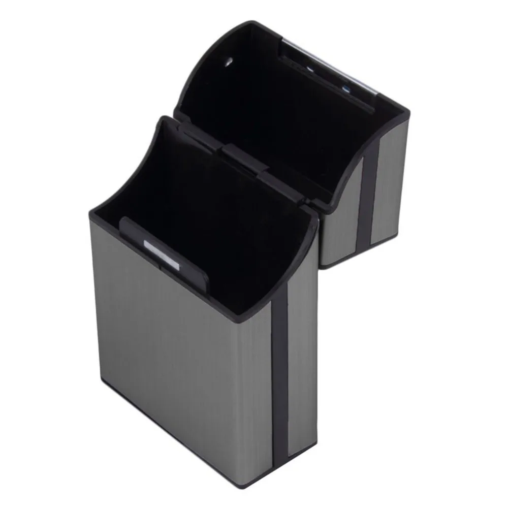 Портативный Автоматический чехол для сигарет мужские гаджеты из алюминиевого